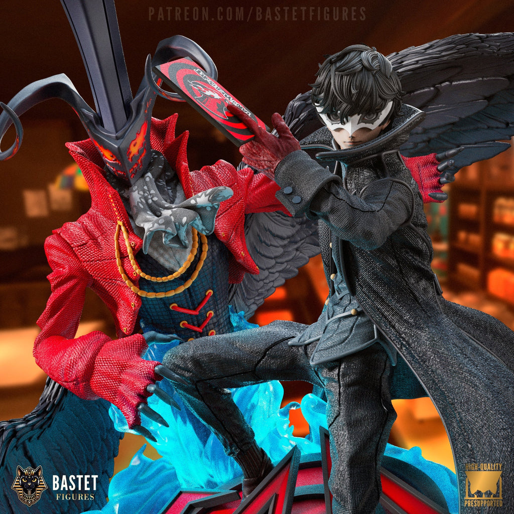 Joker & Arsene - Persona 5 - 1:9 Scale Figure & Bust