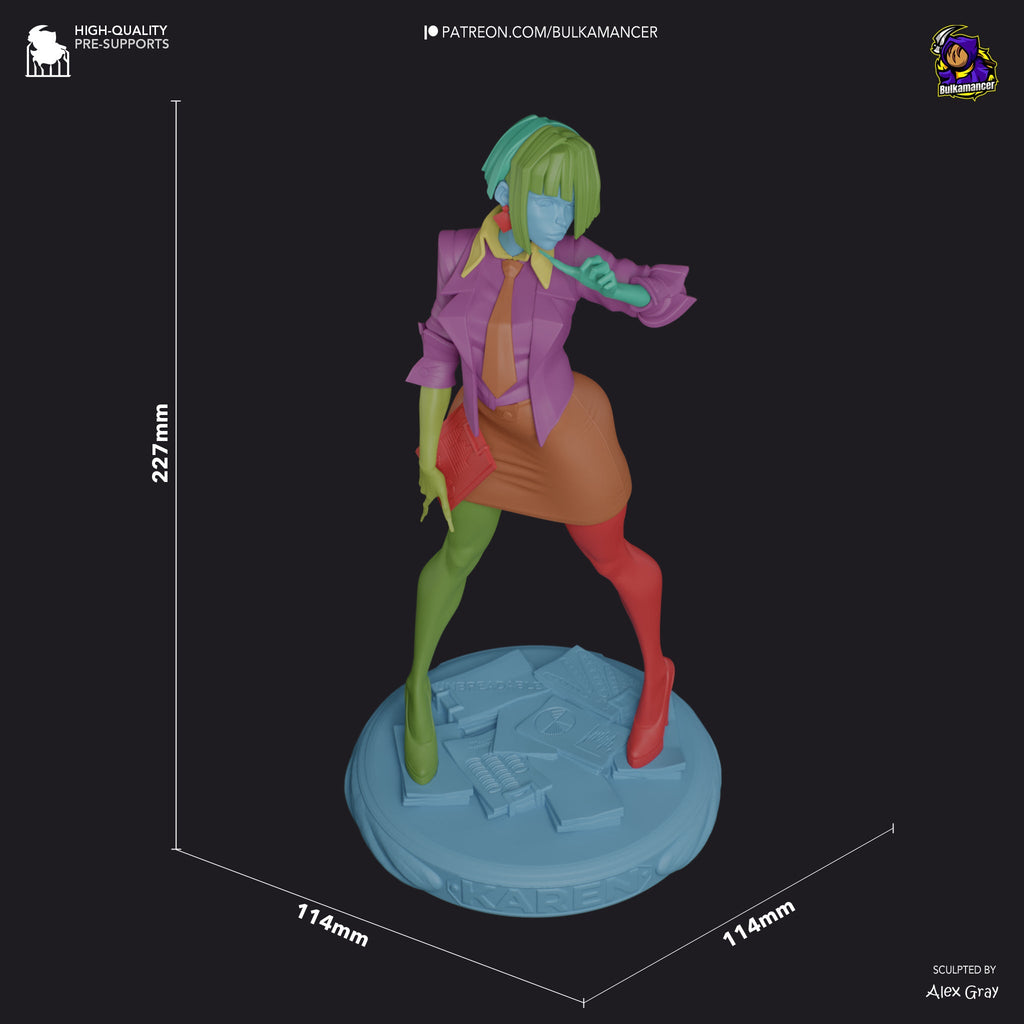 Agent Karen – Unbreadable – 1:8 Scale Figure