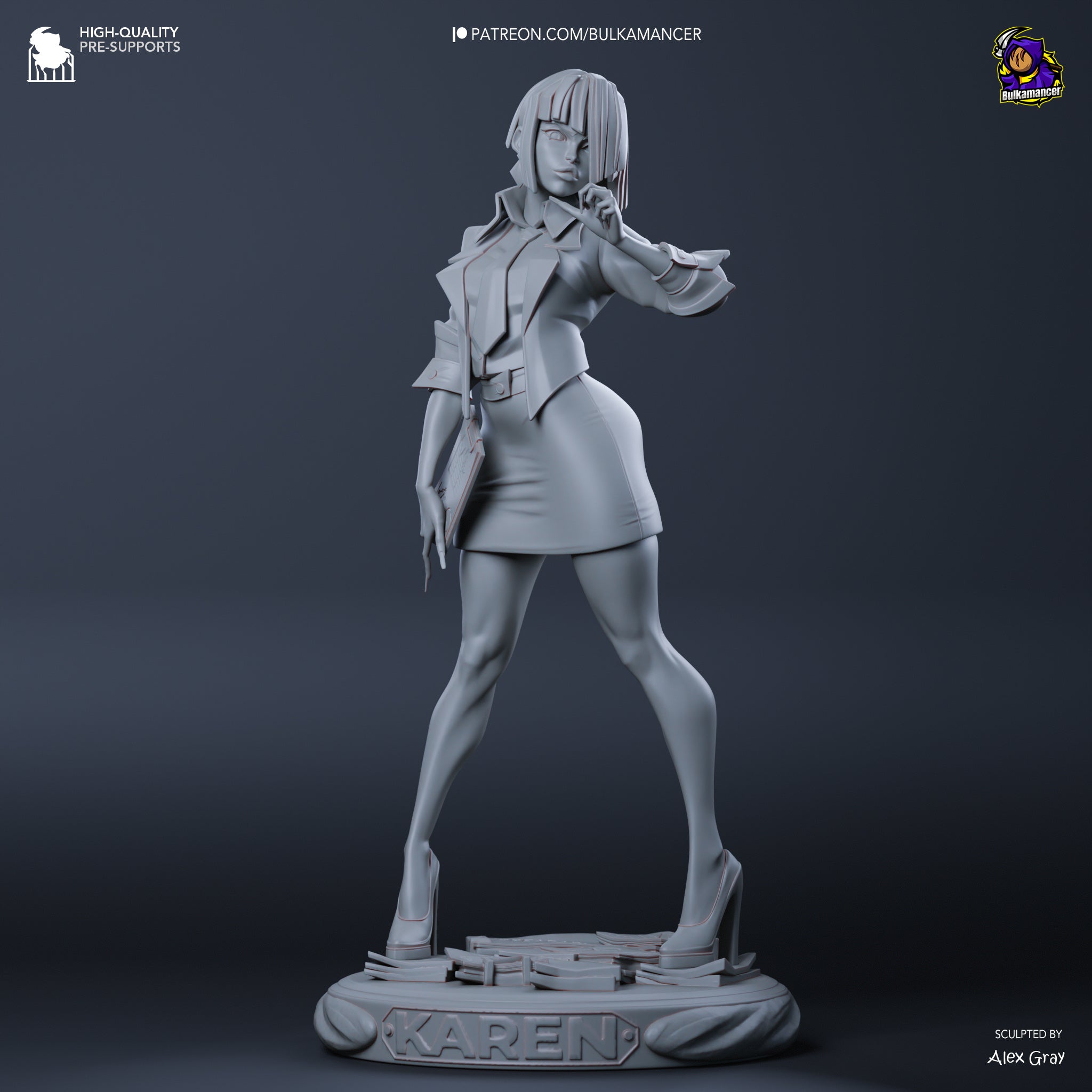 Agent Karen – Unbreadable – 1:8 Scale Figure