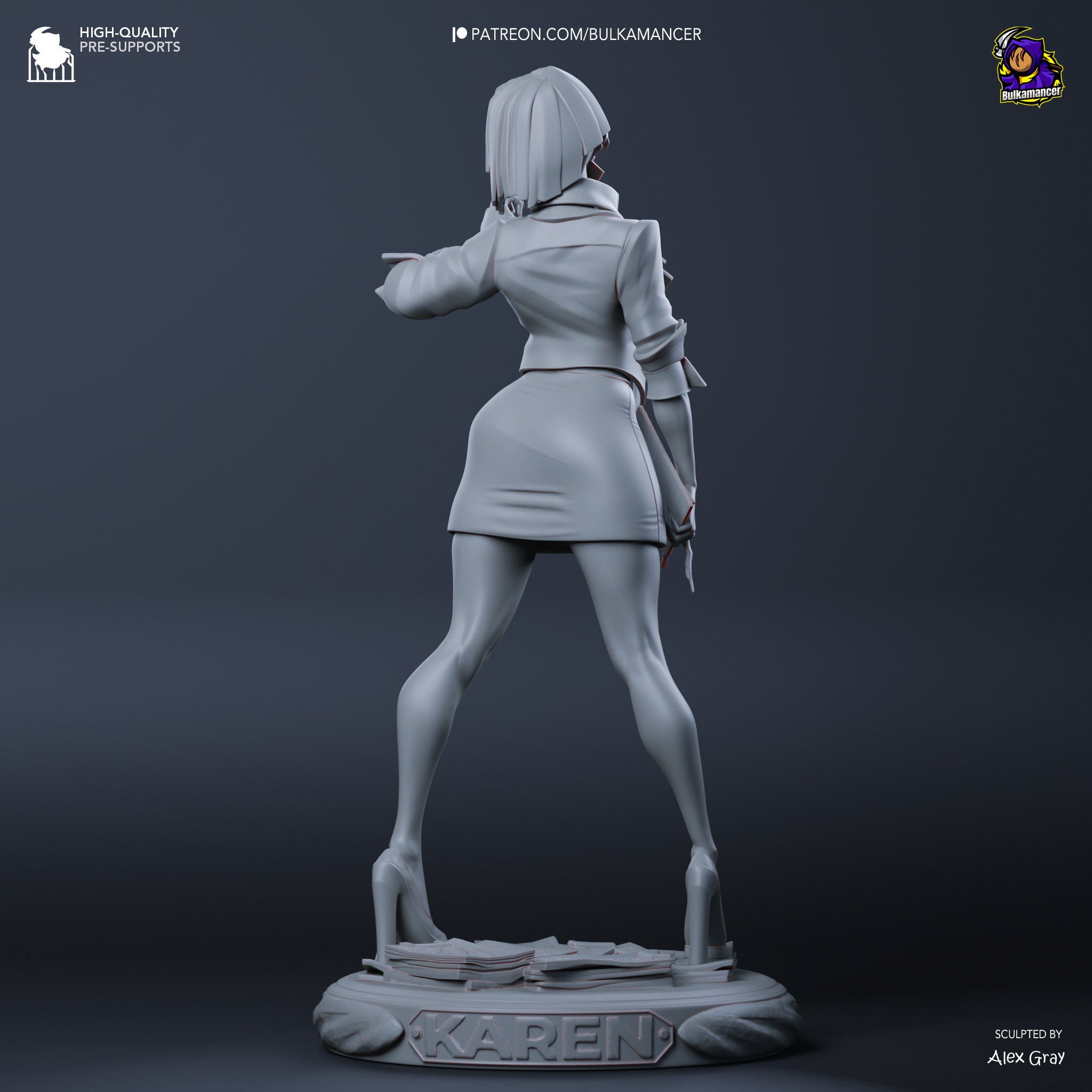 Agent Karen – Unbreadable – 1:8 Scale Figure