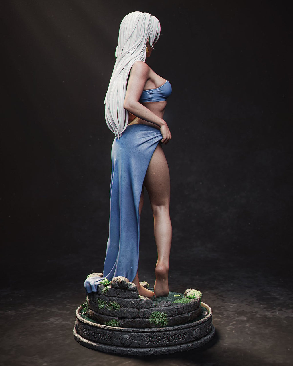 Atlantean Princess (SFW/NSFW 18+ Only) - 1:6, 1:9 Scale Figures & Bust