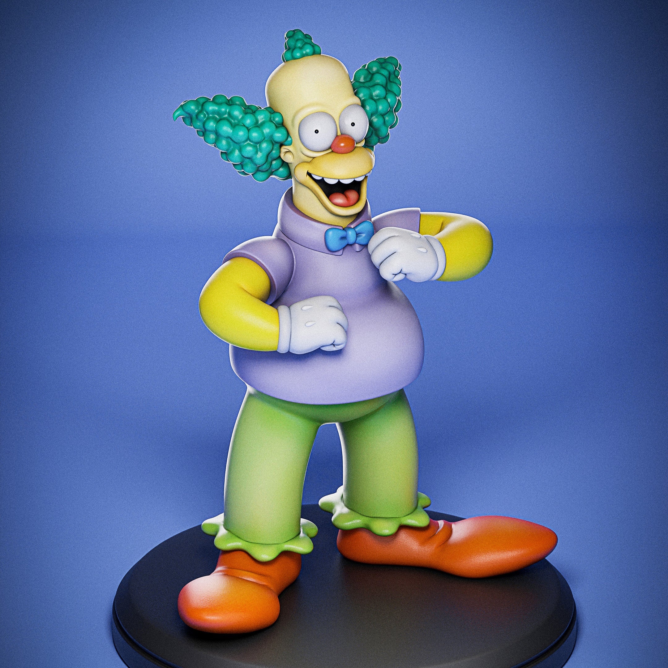 Krusty the Clown - The Simpsons -  1:12 Scale
