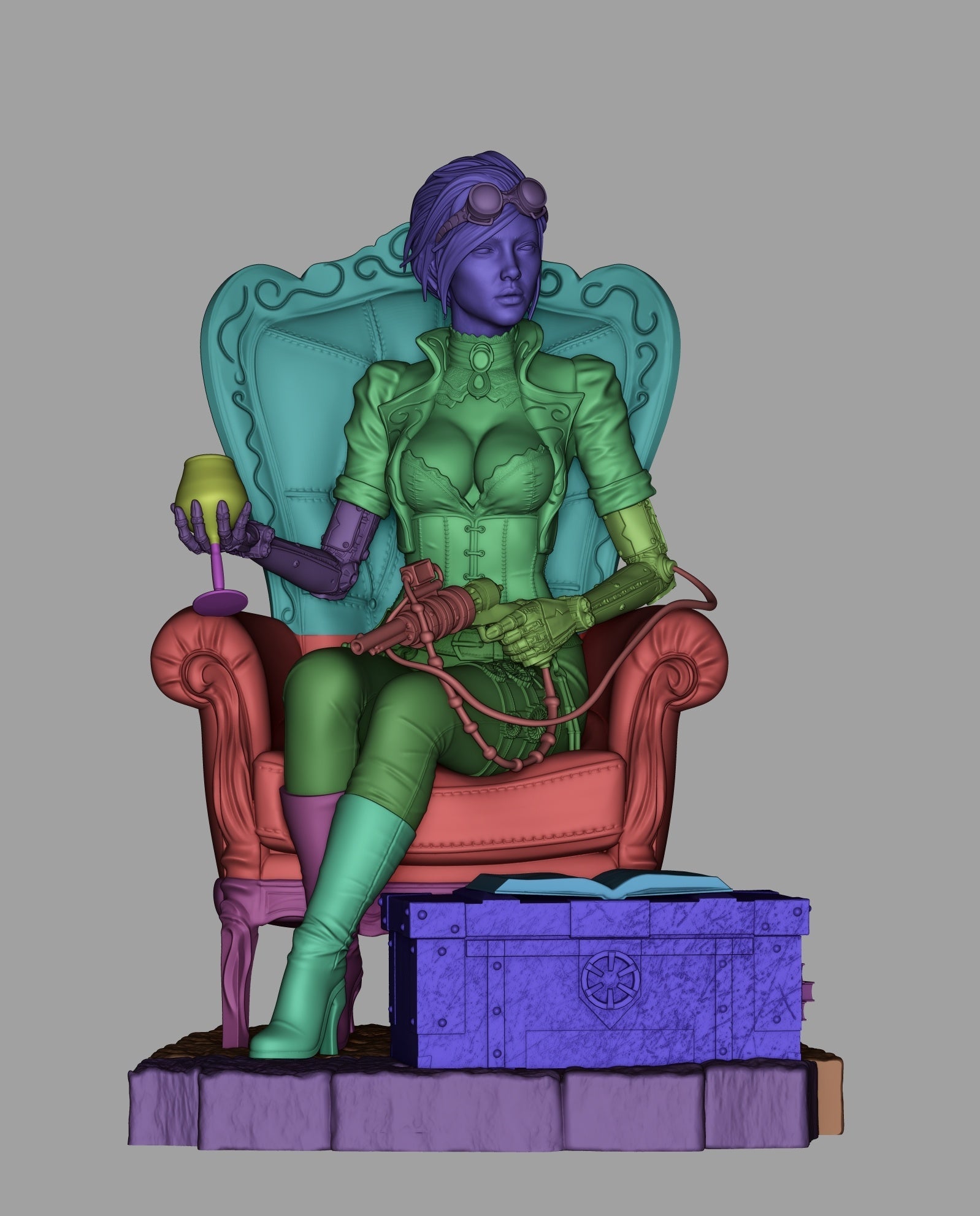 Lady Mechanika - Joe Benitez  -  1:6 & 1:9 Scale Figures
