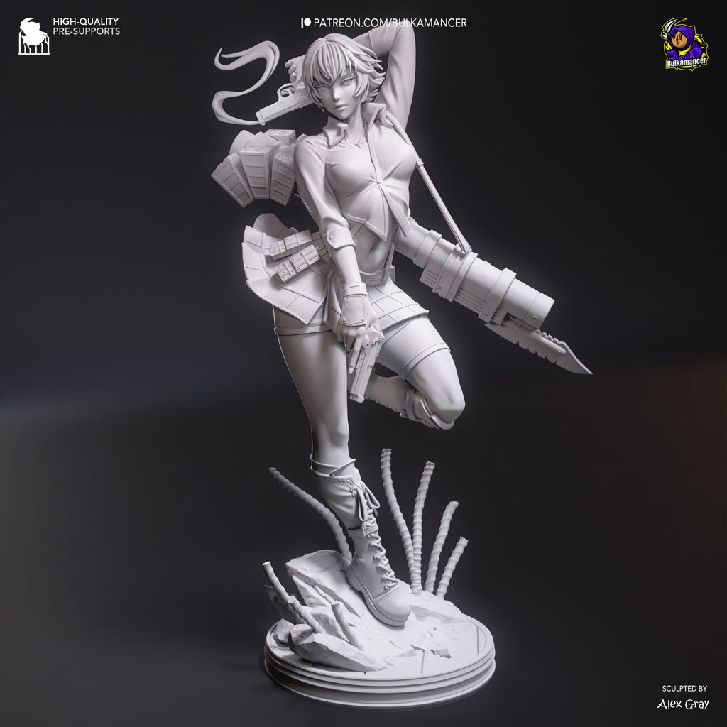 Lady - Devil May Cry - 1:8 Scale Figure