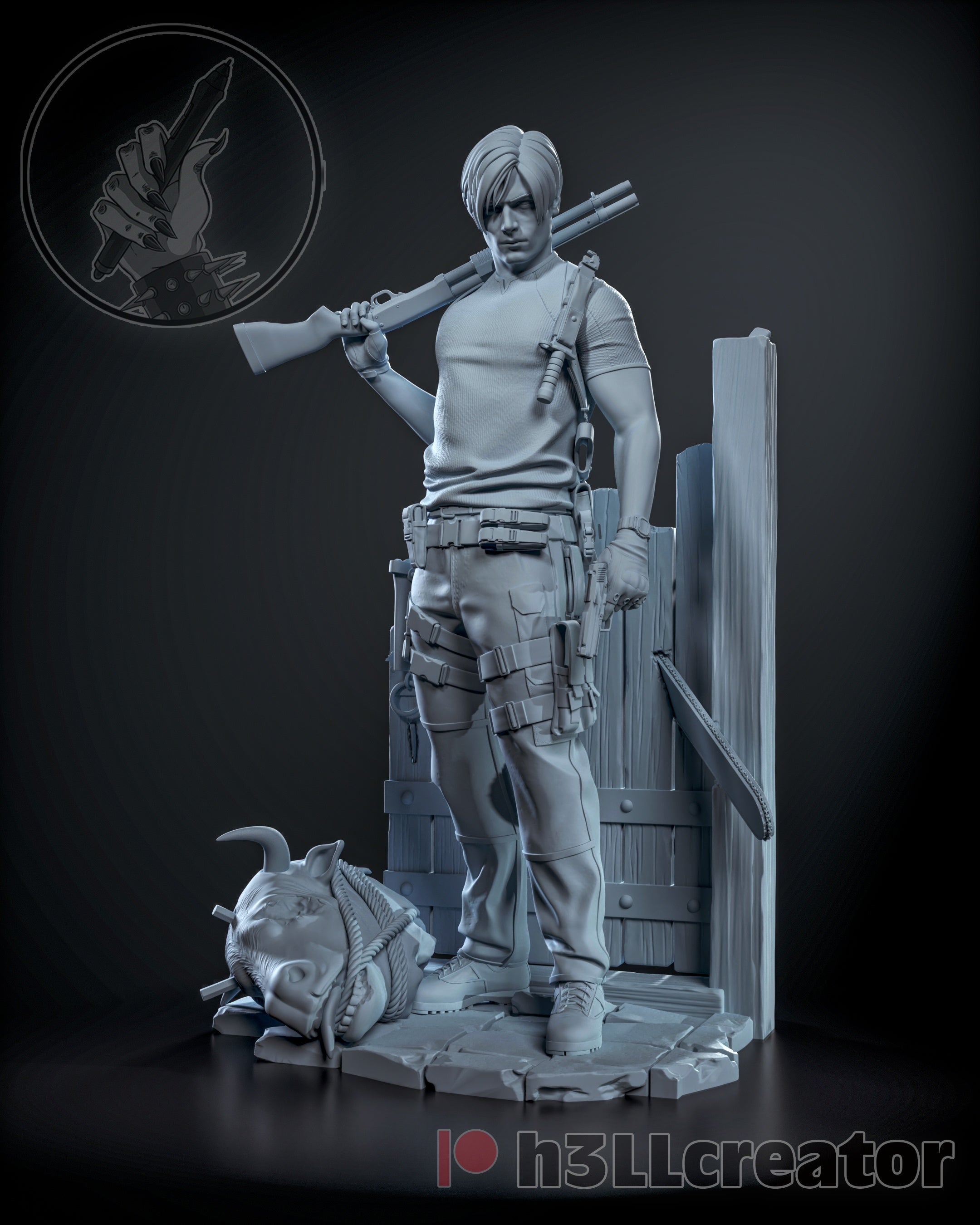 Leon - Resident Evil - 1:8 Scale