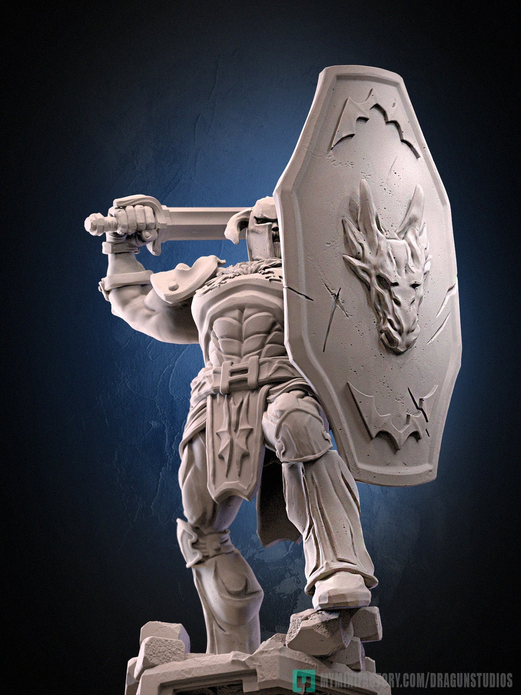 Lt. Bitter - Golden Axe Inspired Miniature
