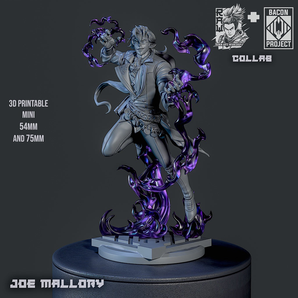 Joe Mallory - 54mm, 75mm Scale