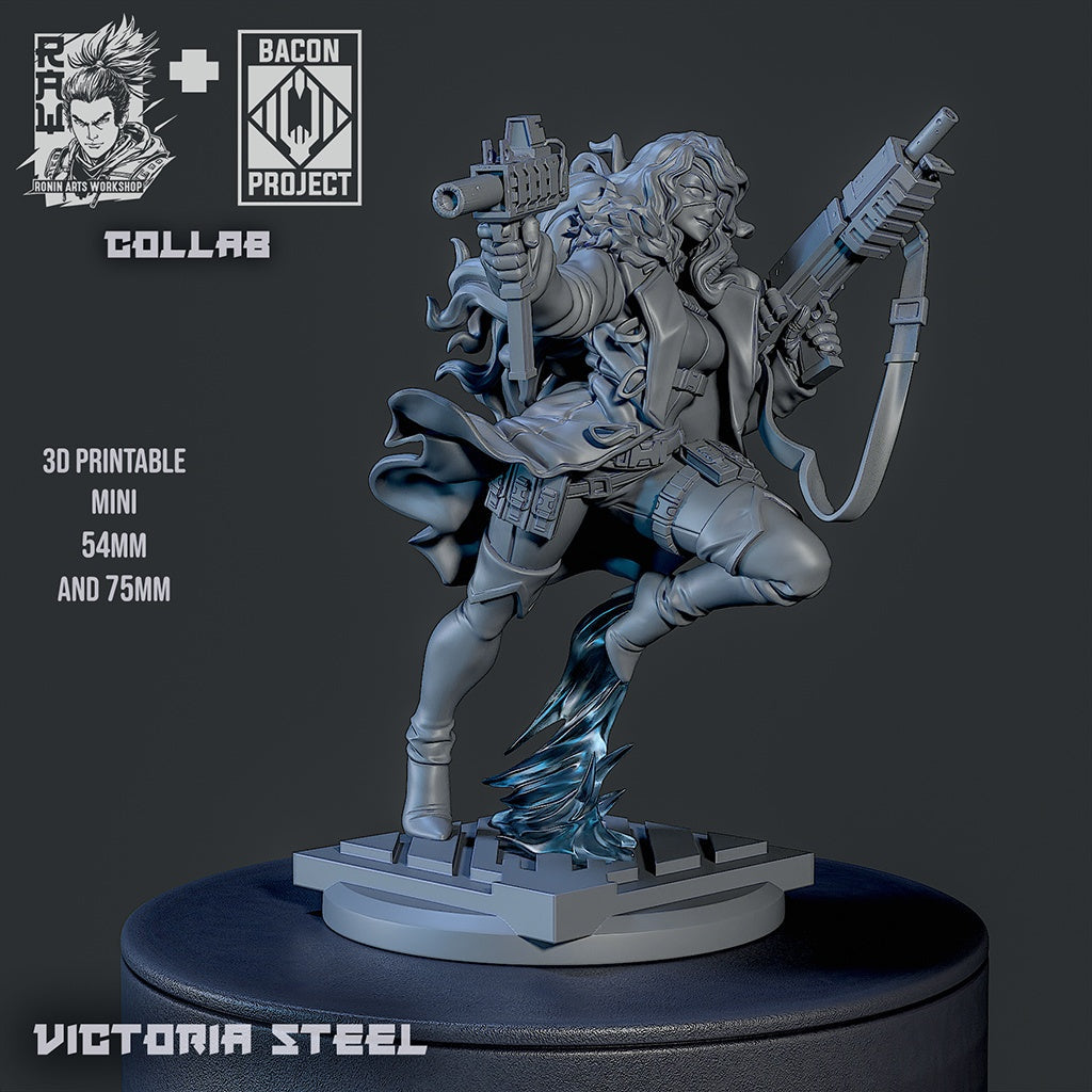 Victoria Steel - 54mm, 75mm Scale