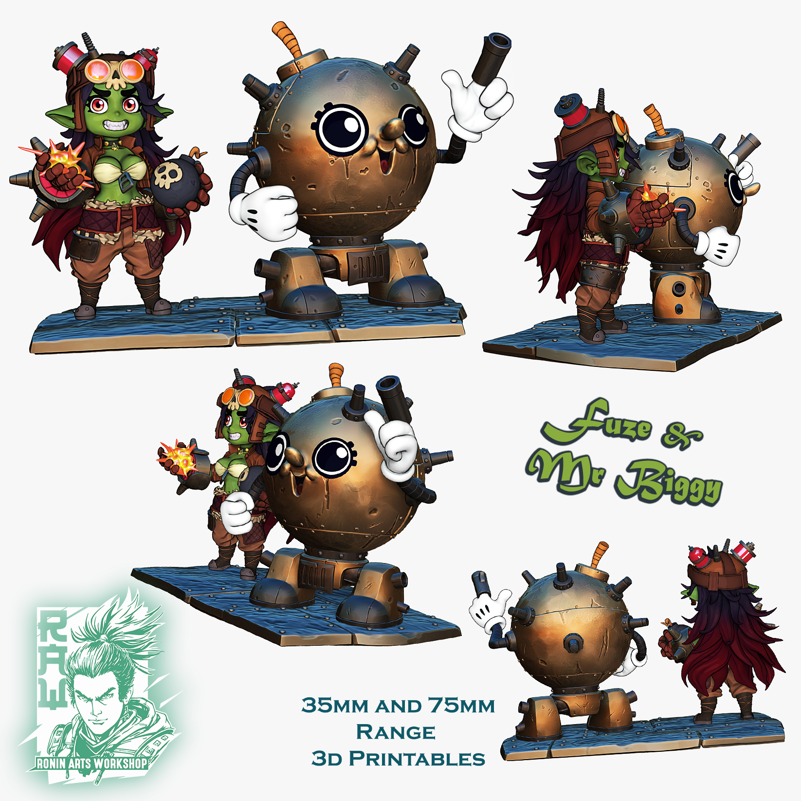 Fuze and Mr. Biggy, Goblin Artificer