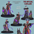 Demon Queen Laerissa – The Abyssal Conclave (SFW/NSFW 18+) Miniature – 35mm & 54mm Scale