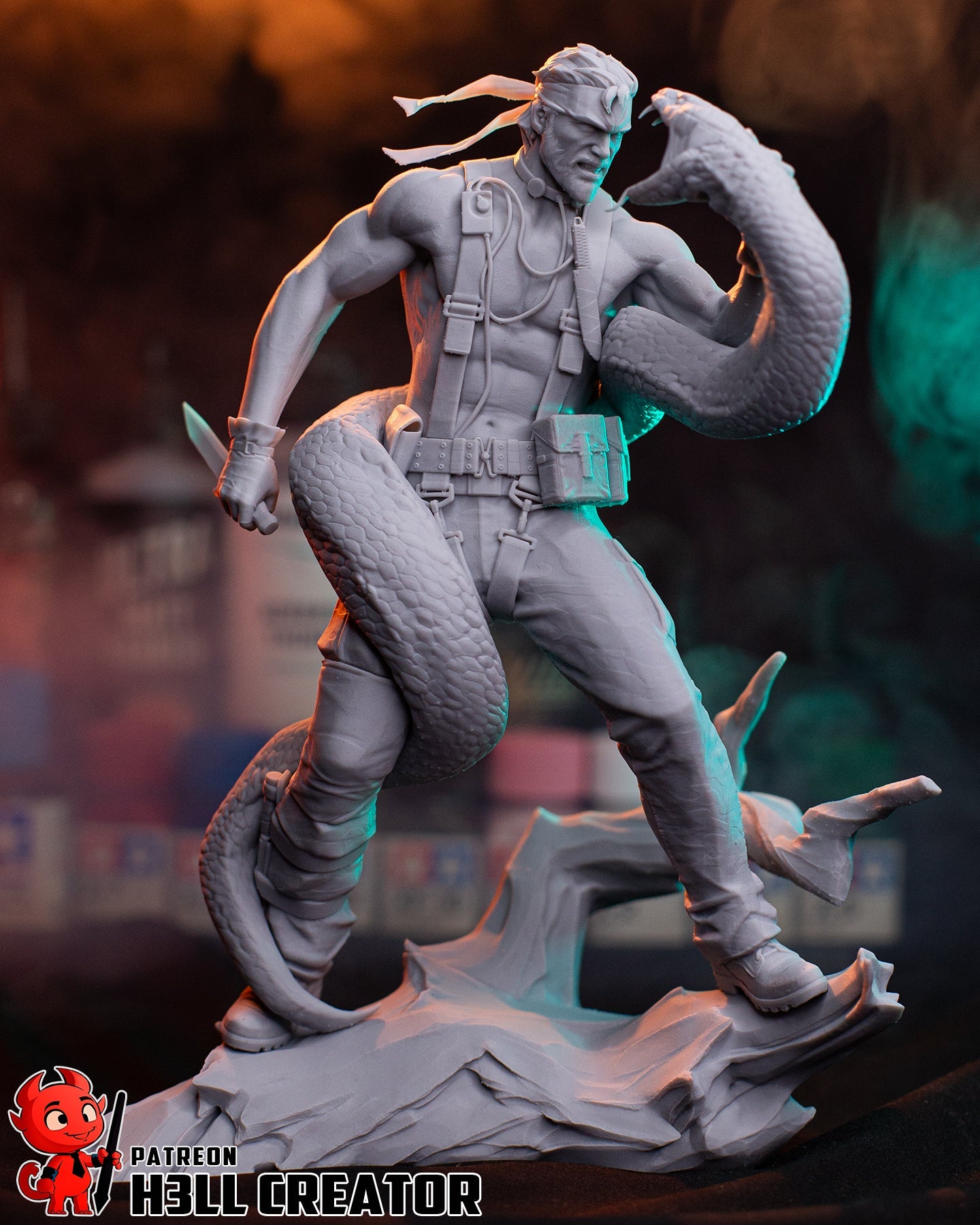 Big Boss - Metal Gear Solid - 1:8 Scale