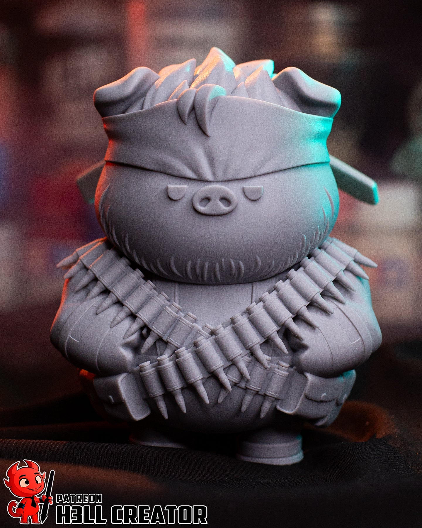 Solid Svin Snake - Metal Gear Solid - Chibi