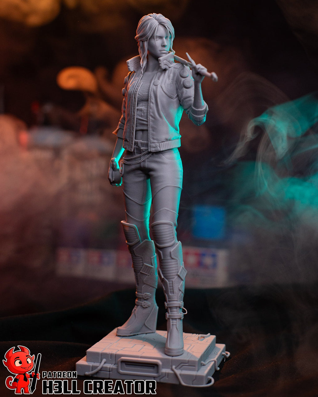 Ciri - Cyberpunk 2077 - 1:8 Scale & Bust