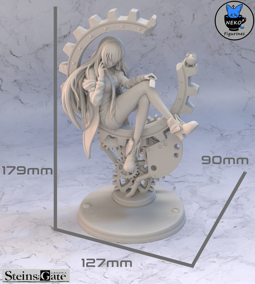 Makise Kurisu - Steins Gate - 1:10 Scale