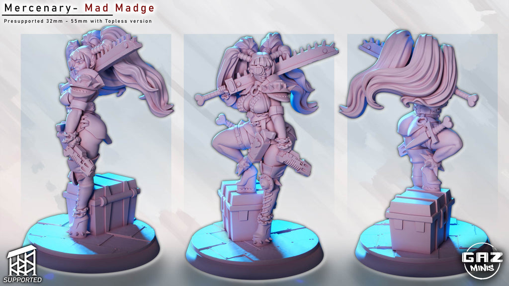 Mad Madge - Mercenary - (SFW/NSFW 18+)