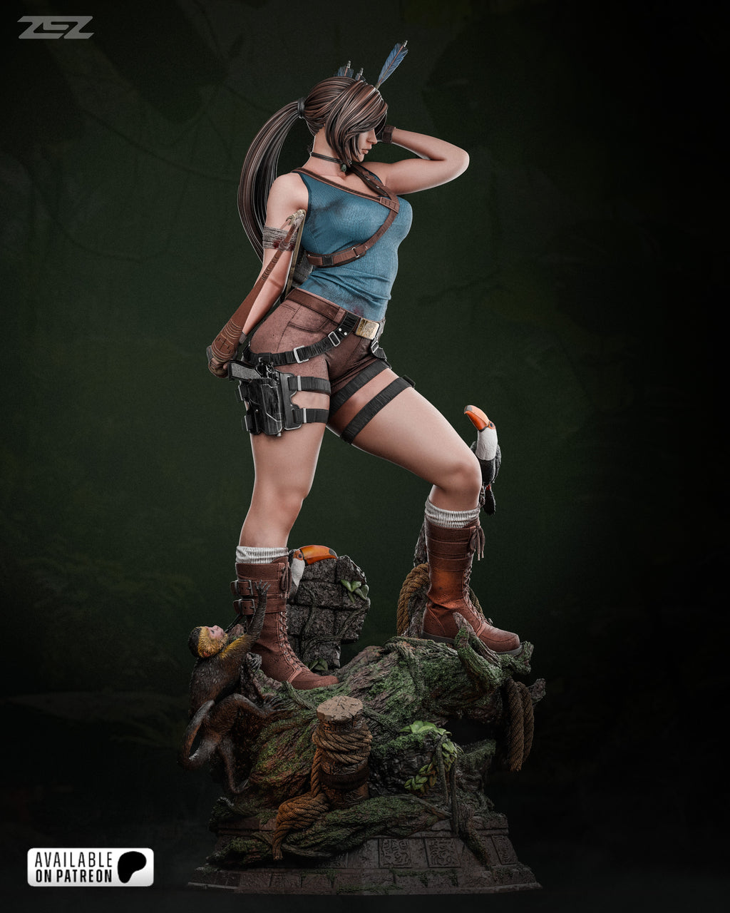 Lara Croft - Tomb Raider - 1:6 Scale, Bust