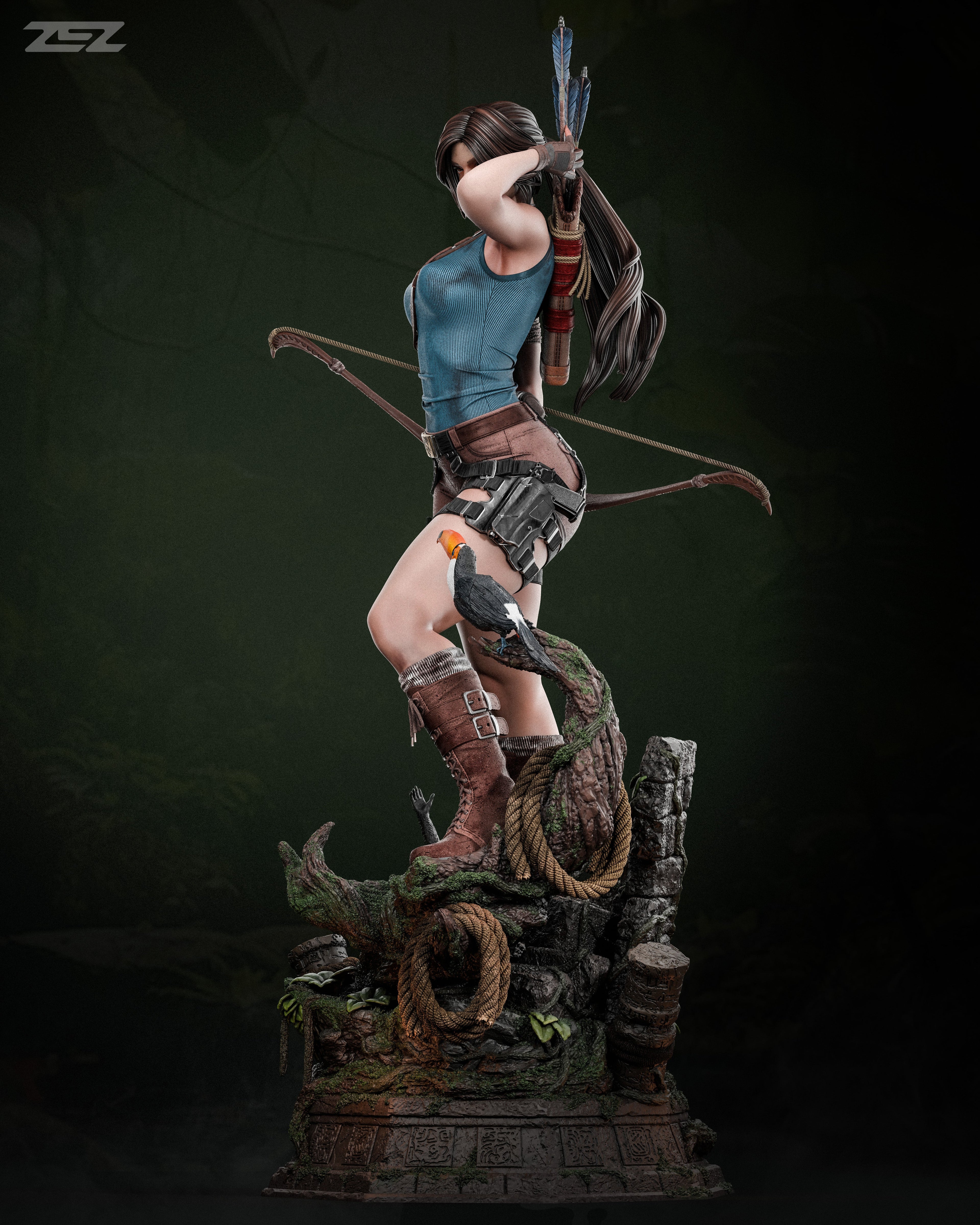 Lara Croft - Tomb Raider - 1:6 Scale, Bust