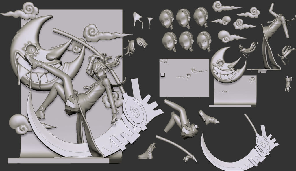 Maka Albarn - Soul Eater - 1:8 Scale