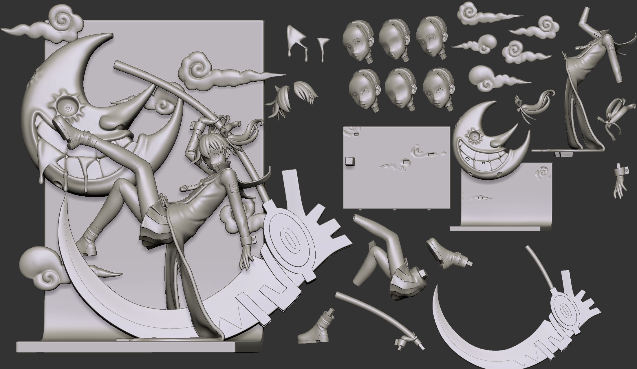 Maka Albarn - Soul Eater - 1:8 Scale