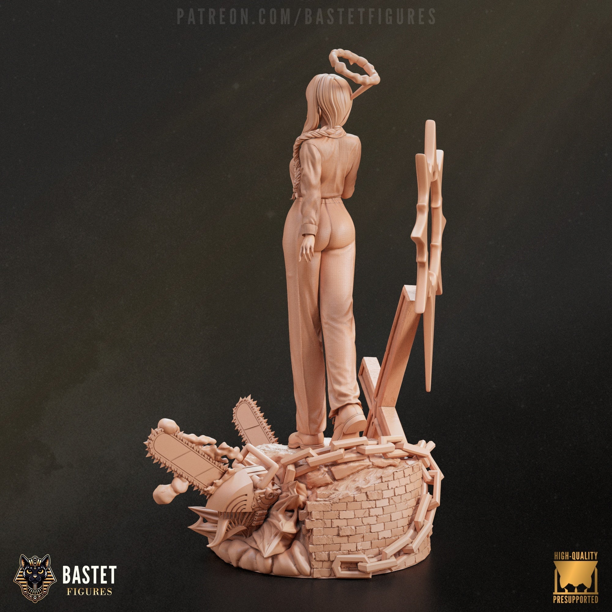 Makima - Chainsawman - 1:8 Scale, Bust, Keychain