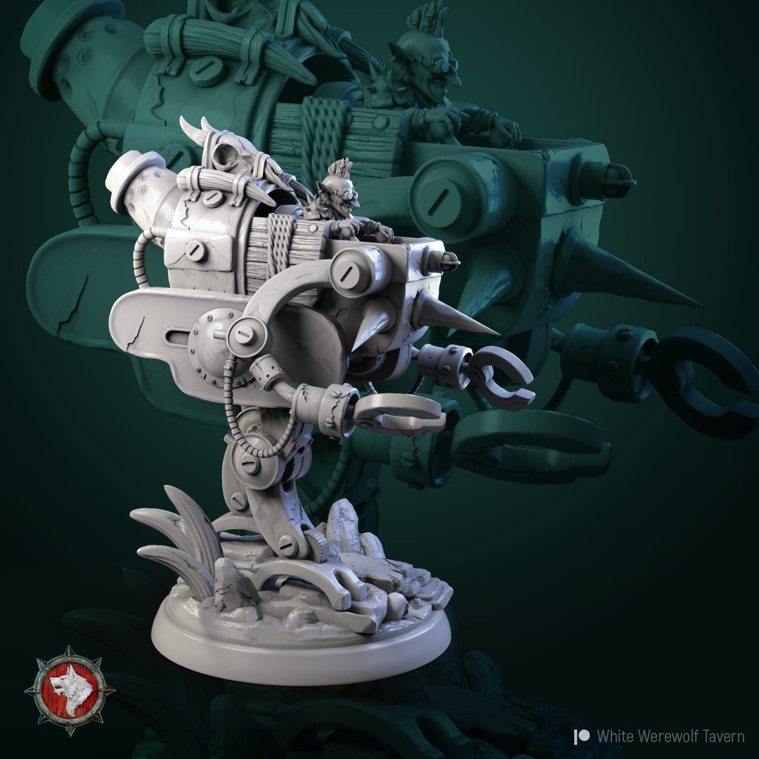 Mechanic Goblin – Goblin Engineer Miniature