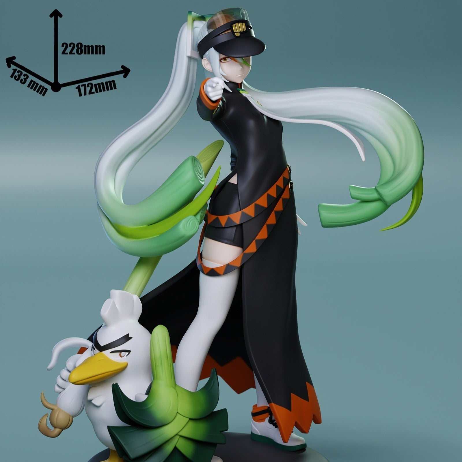 Hatsune Miku X SirFetchd - vTuber - 1:8 scale