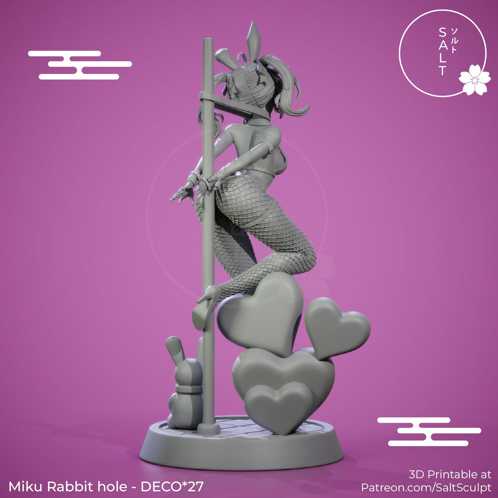 Rabbit Hole Miku - vTuber (SFW/NSFW 18+ Only) - 1:7 scale Figure