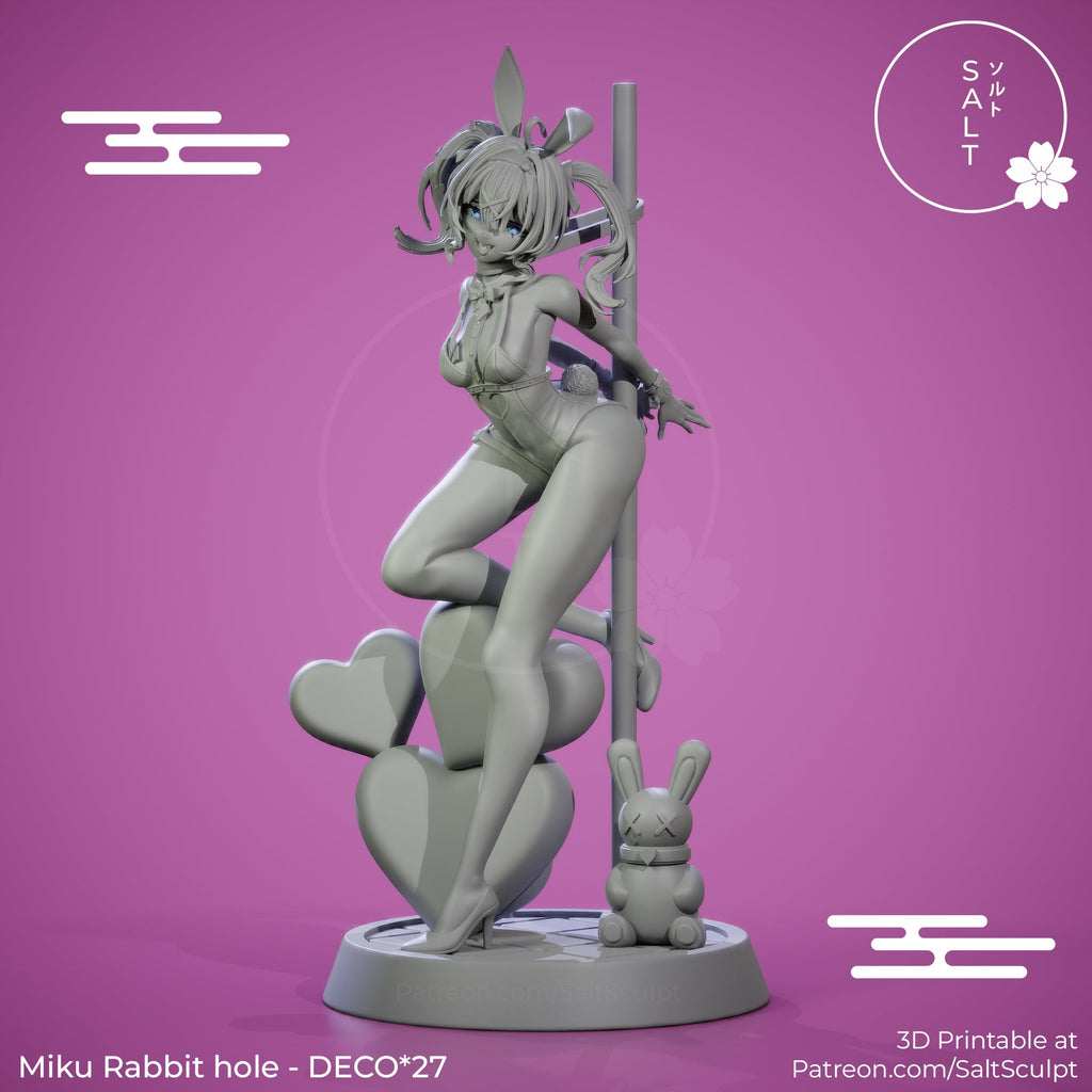 Rabbit Hole Miku - vTuber (SFW/NSFW 18+ Only) - 1:7 scale Figure