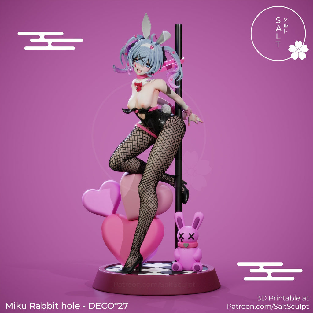 Rabbit Hole Miku - vTuber (SFW/NSFW 18+ Only) - 1:7 scale Figure