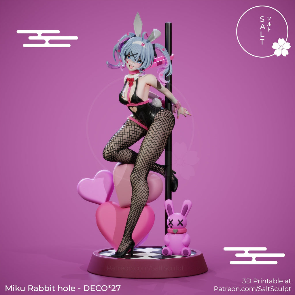 Rabbit Hole Miku - vTuber (SFW/NSFW 18+ Only) - 1:7 scale Figure