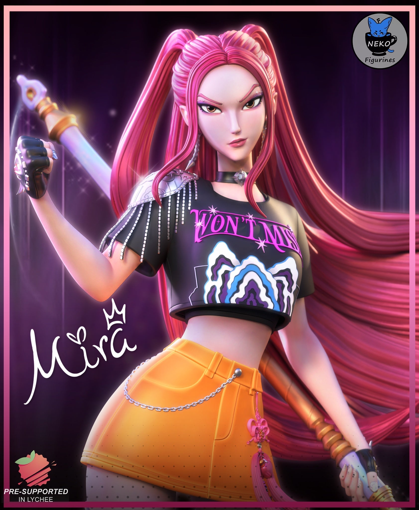 Mira - K-Pop Demon Hunters - 1:7 Scale