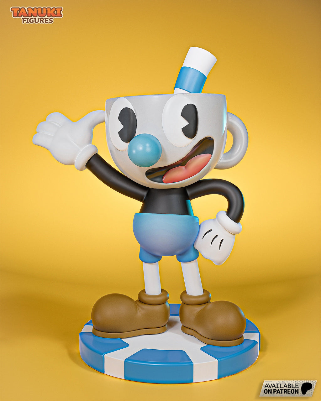 Mugman - Cuphead - 1:12 Scale Collectible