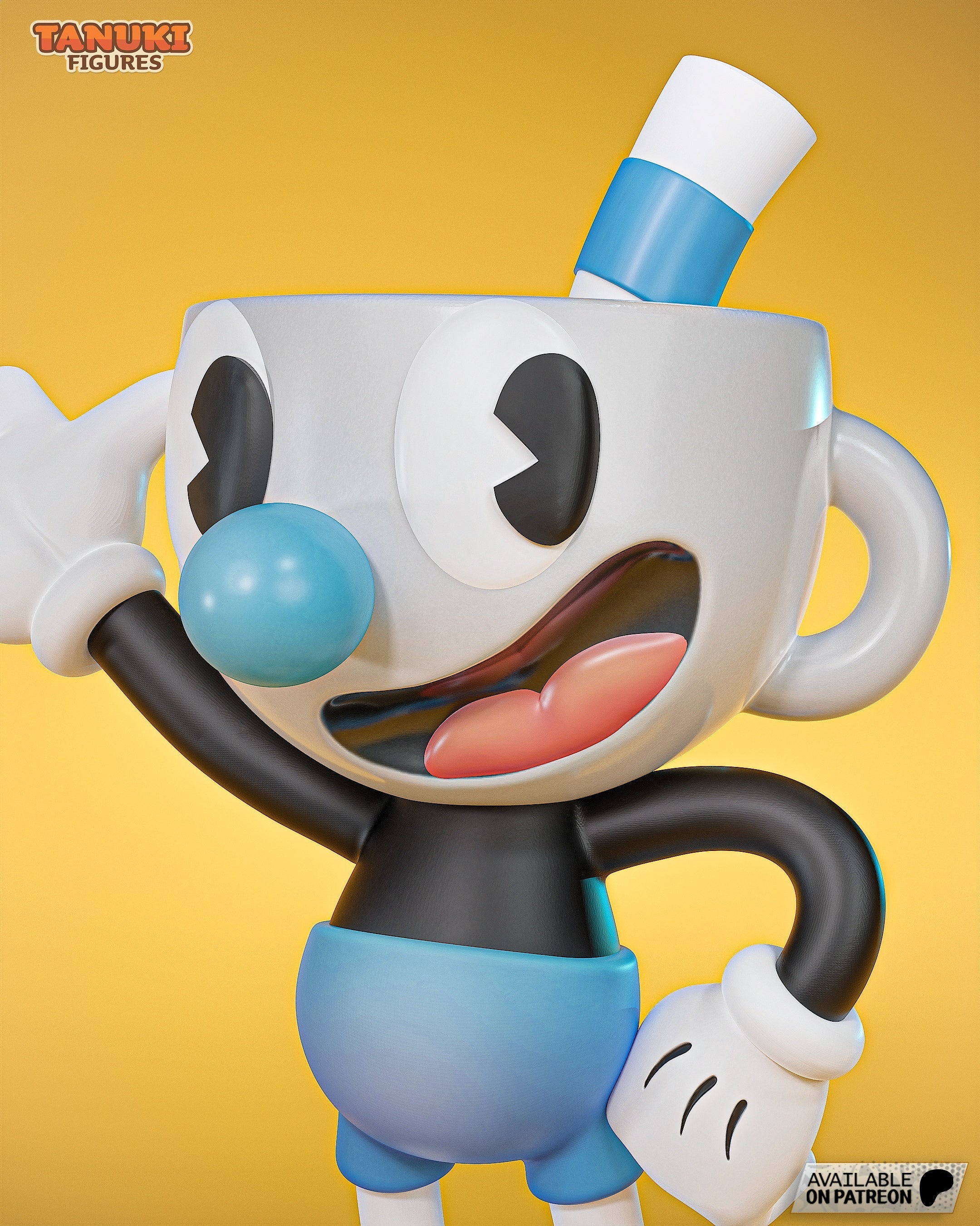 Mugman - Cuphead - 1:12 Scale Collectible