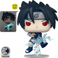 Funko POP Animation: Naruto - Sasuke Uchiha (Chidori) GlTD - Entertainment Earth Exclusive