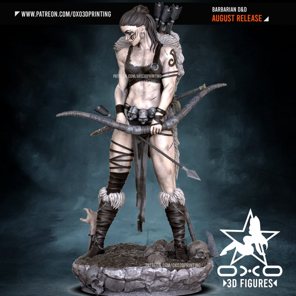 The Barbarian - Honor Among Thieves - (SFW/NSFW 18+) 1:10 Scale