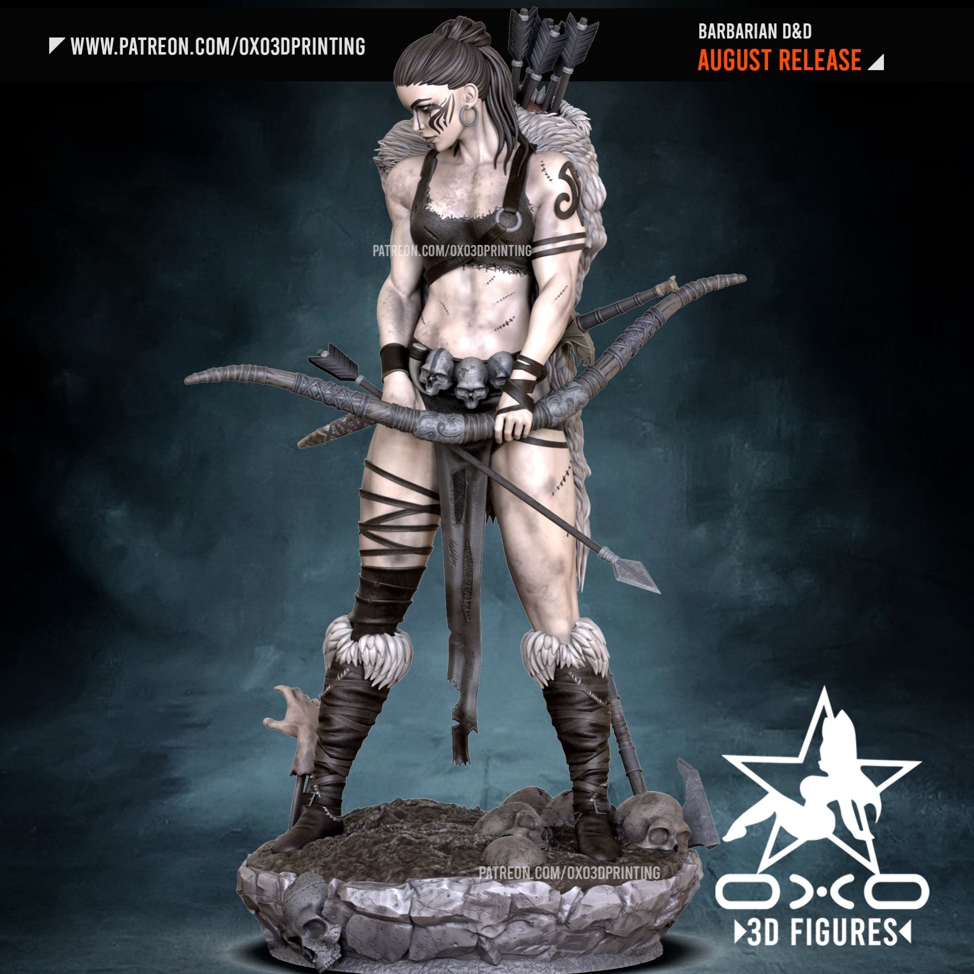 The Barbarian - Honor Among Thieves - (SFW/NSFW 18+) 1:10 Scale