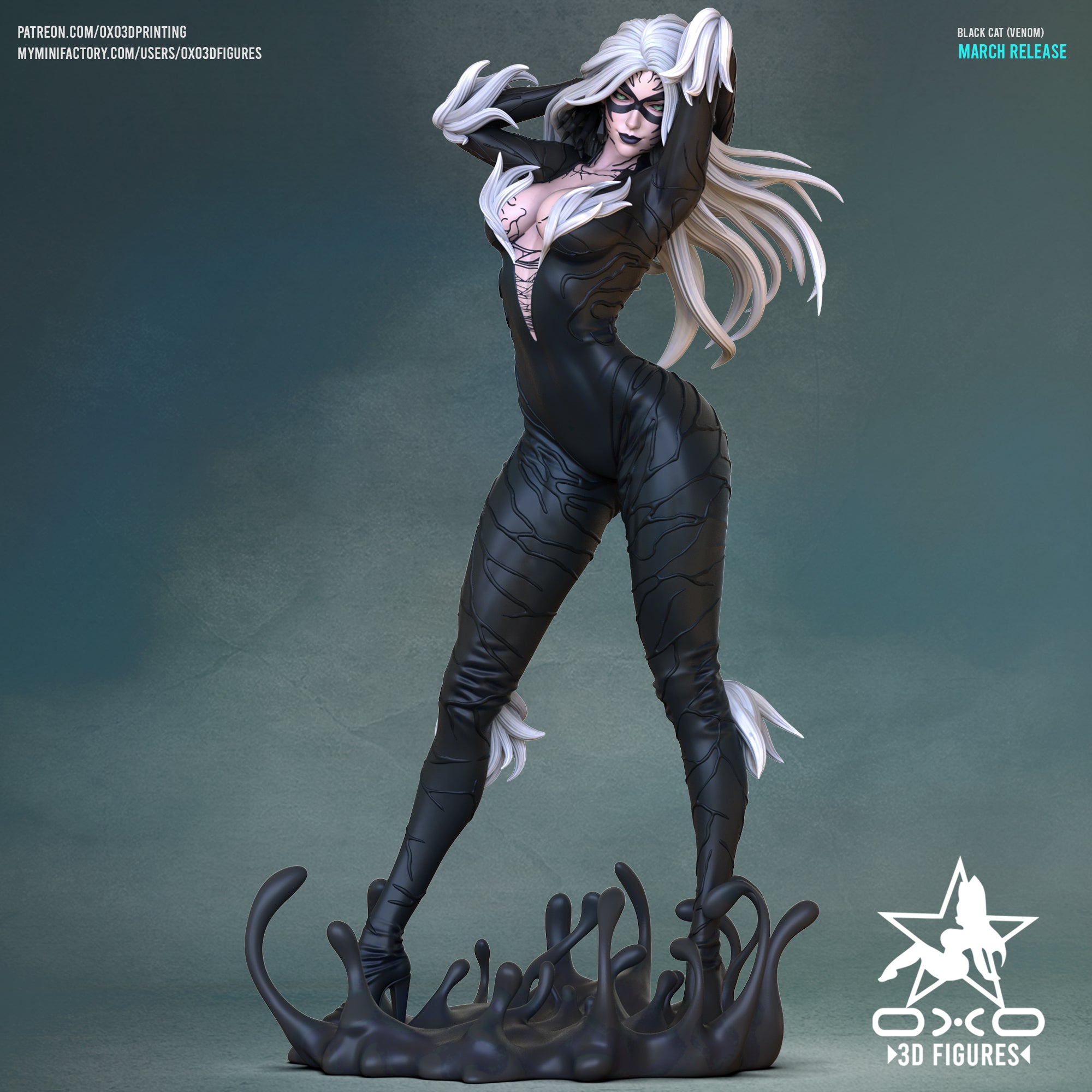 Black Cat  - Marvel (SFW/NSFW 18+ Only) - 1:10 Scale