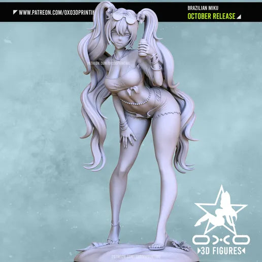 Brazilian Miku - 1:10 scale