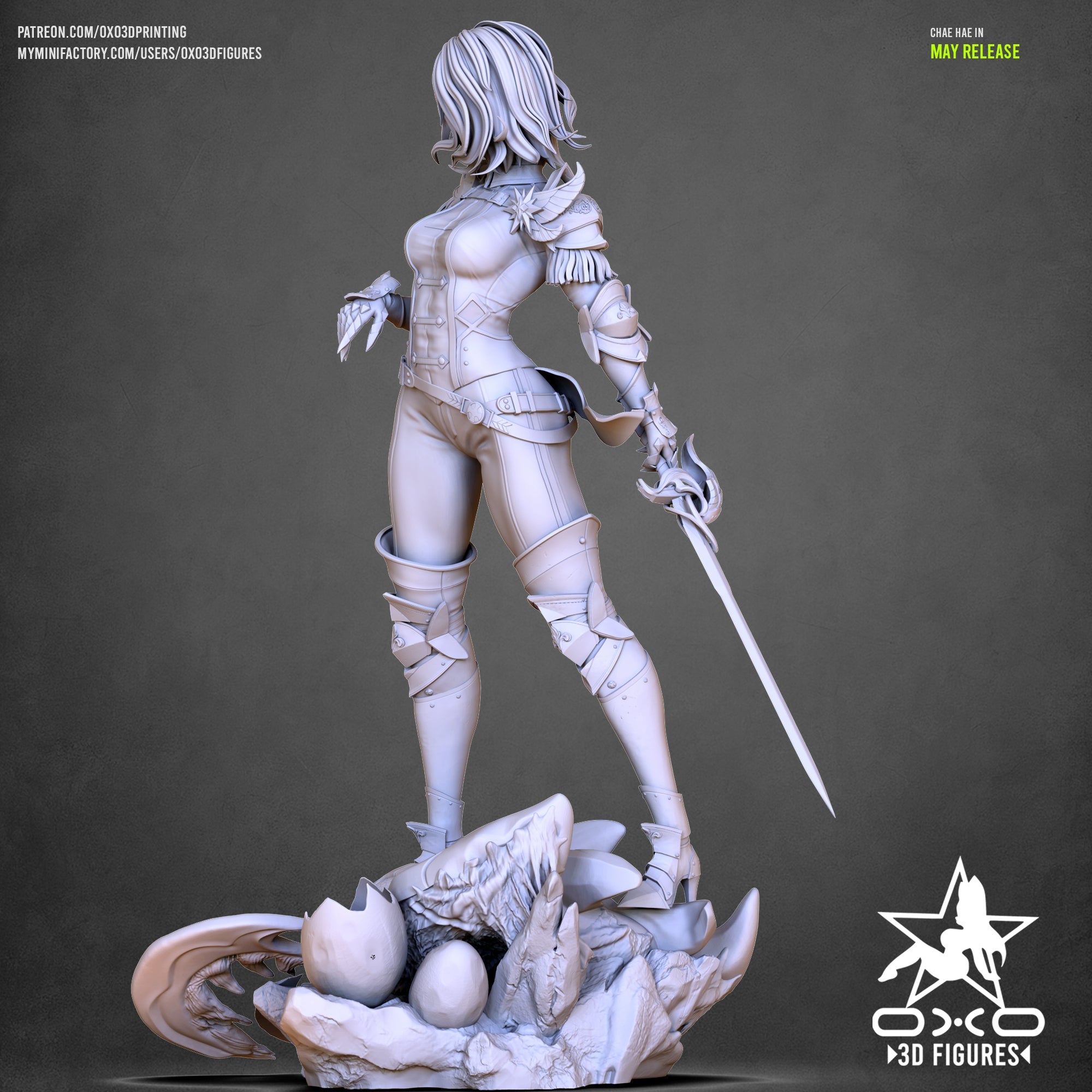 Cha Hae-In - Solo Leveling  (SFW/NSFW 18+) - 1:10 Scale