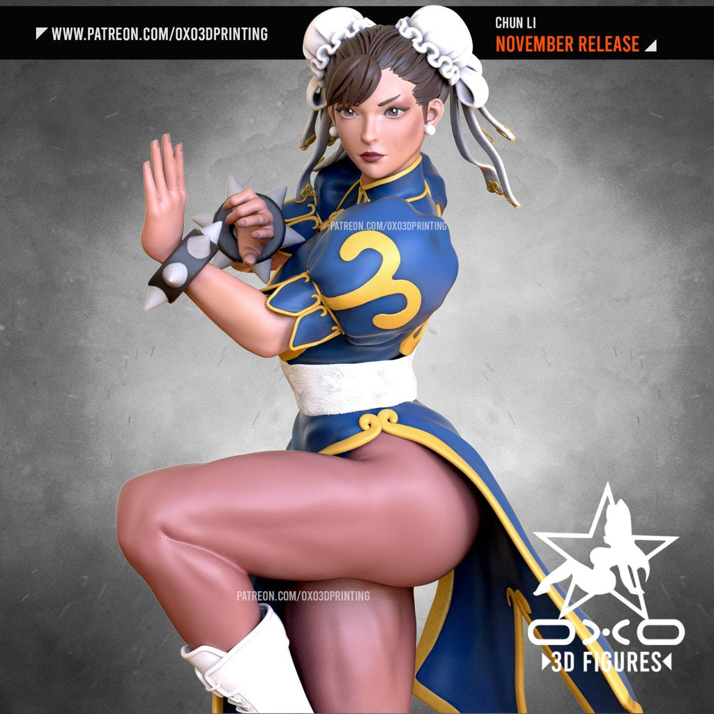 Chun-Li - Street Fighter (SFW/NSFW 18+ Only) - 1:10 scale