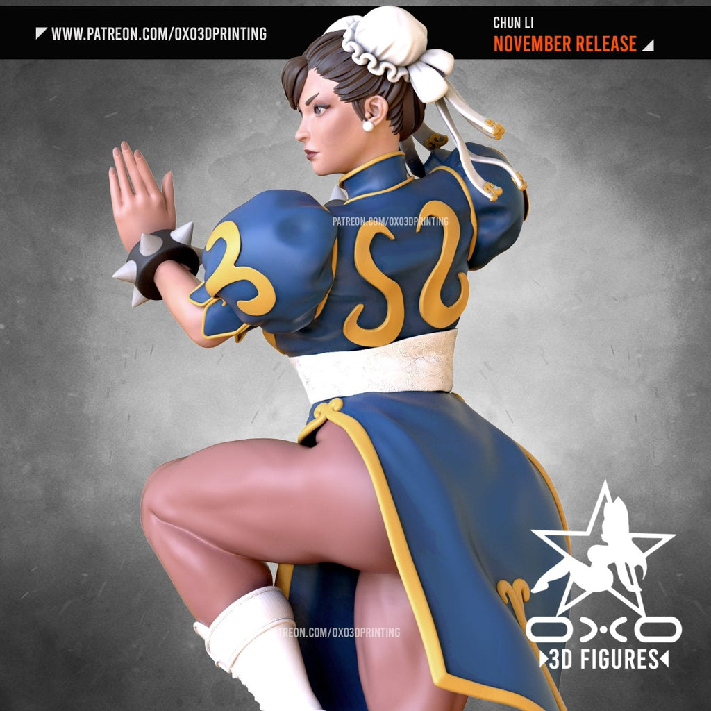 Chun-Li - Street Fighter (SFW/NSFW 18+ Only) - 1:10 scale