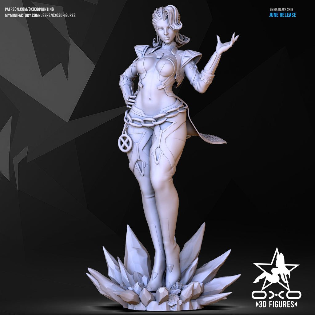 Emma Frost - Marvel Rivals  (SFW/NSFW 18+) - 1:10 Scale