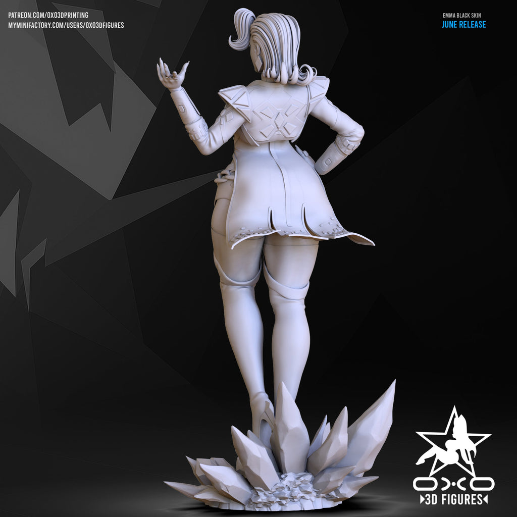 Emma Frost - Marvel Rivals  (SFW/NSFW 18+) - 1:10 Scale