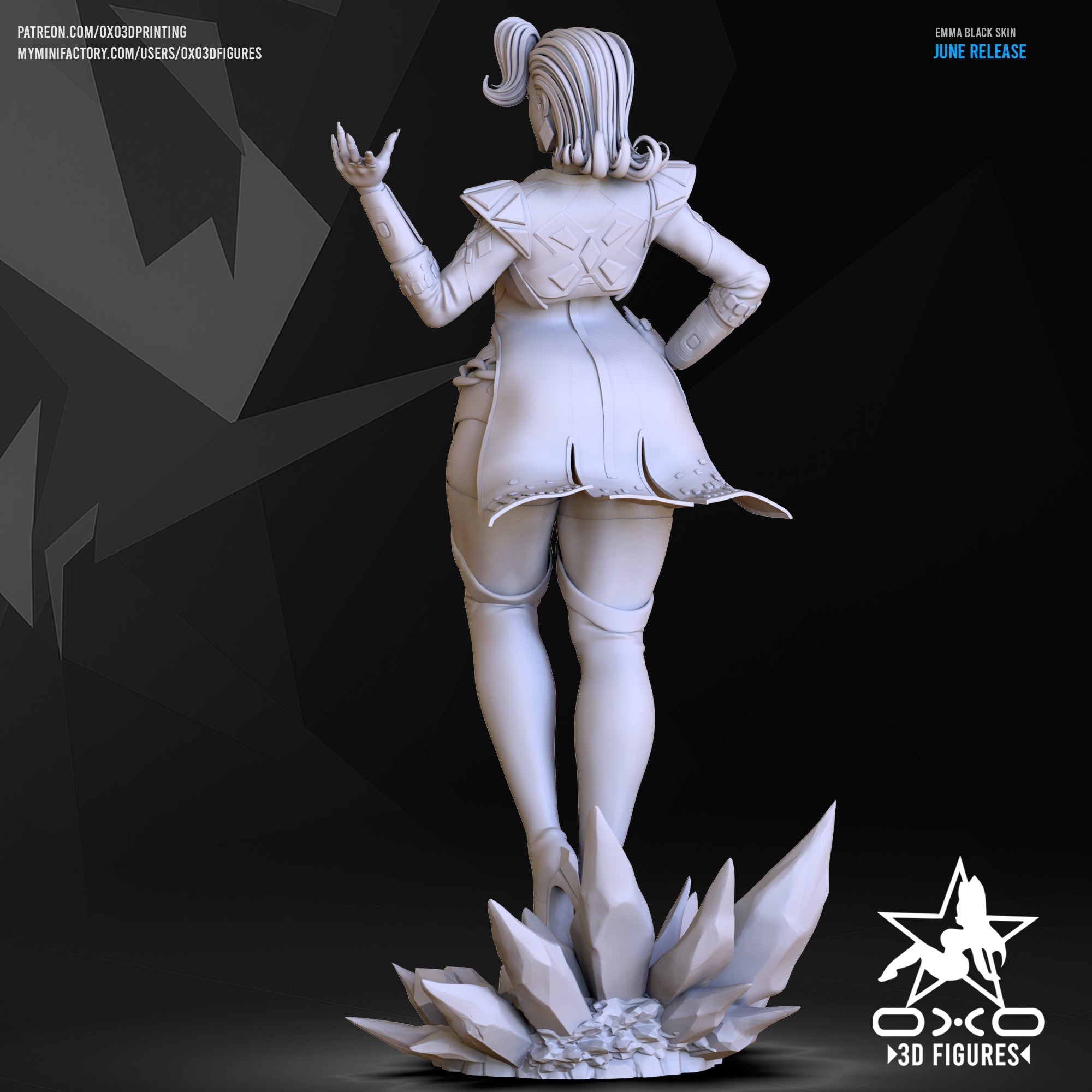 Emma Frost - Marvel Rivals  (SFW/NSFW 18+) - 1:10 Scale