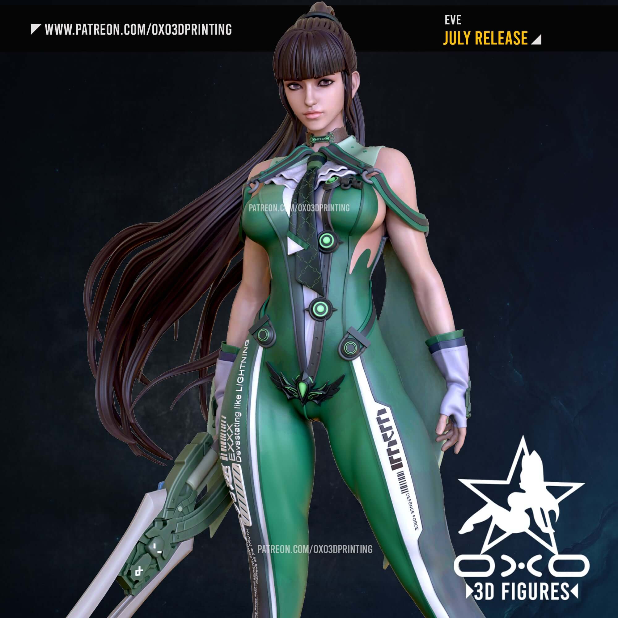 Eve - Stellar Blade - (SFW/NSFW 18+) 1:10 Scale