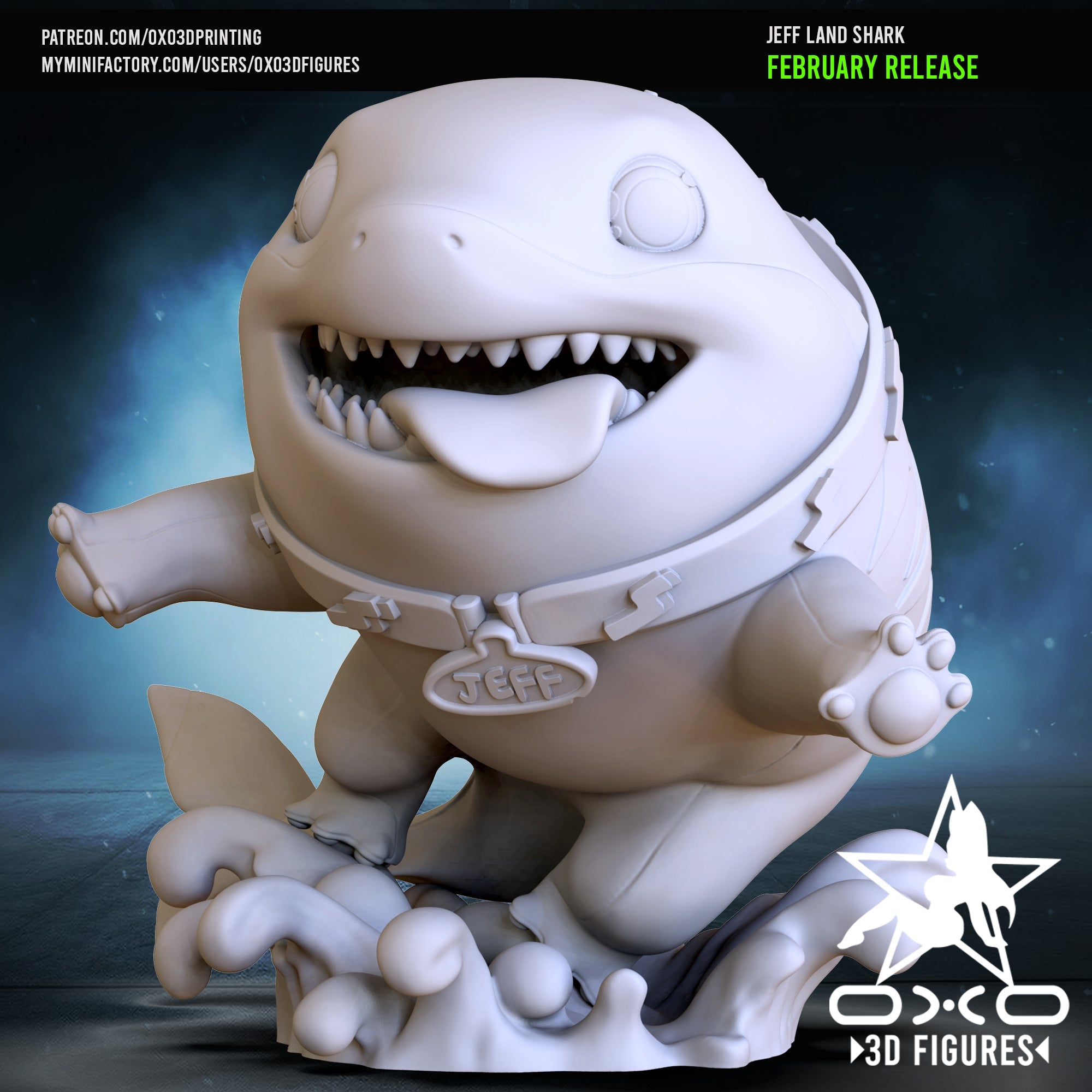 Jeff the Shark - Marvel Rivals - 2.5"