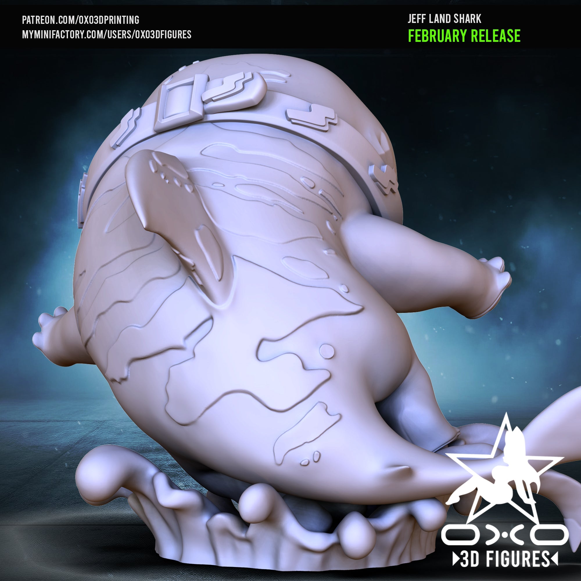Jeff the Shark - Marvel Rivals - 2.5"