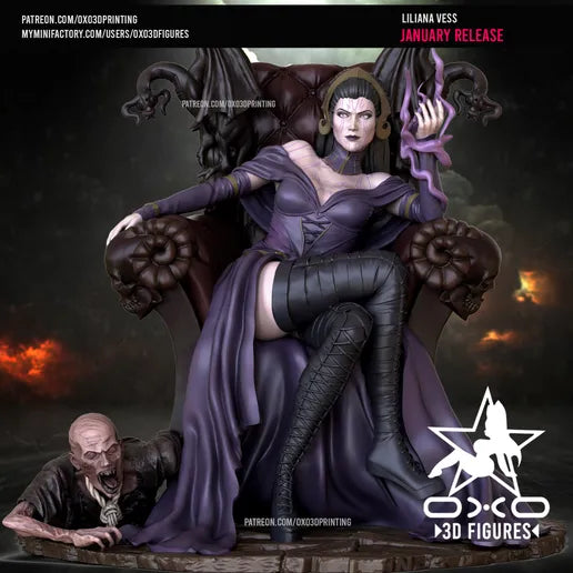 Liliana Vess - MTG (SFW/NSFW 18+) - 1:10 Scale
