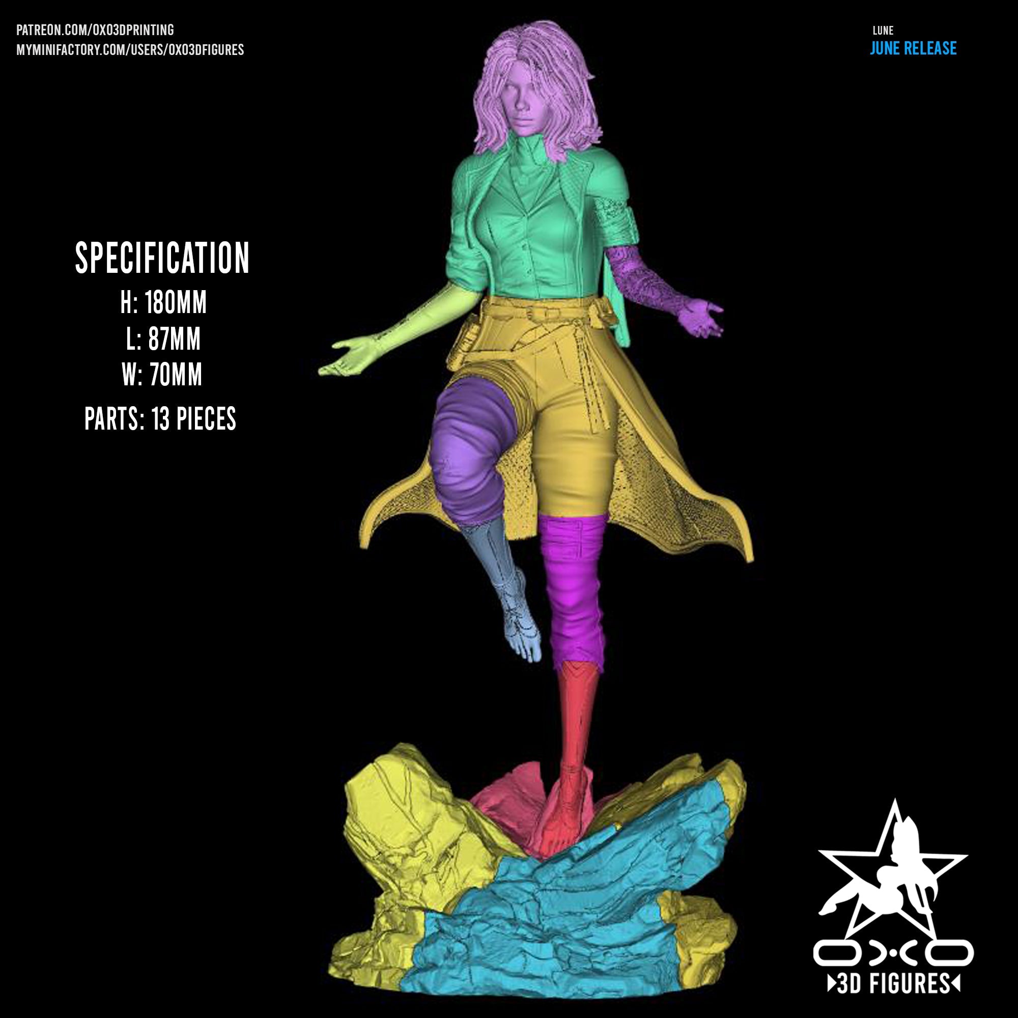 Lune - Expedition 33 (SFW/NSFW 18+) - 1:10 Scale