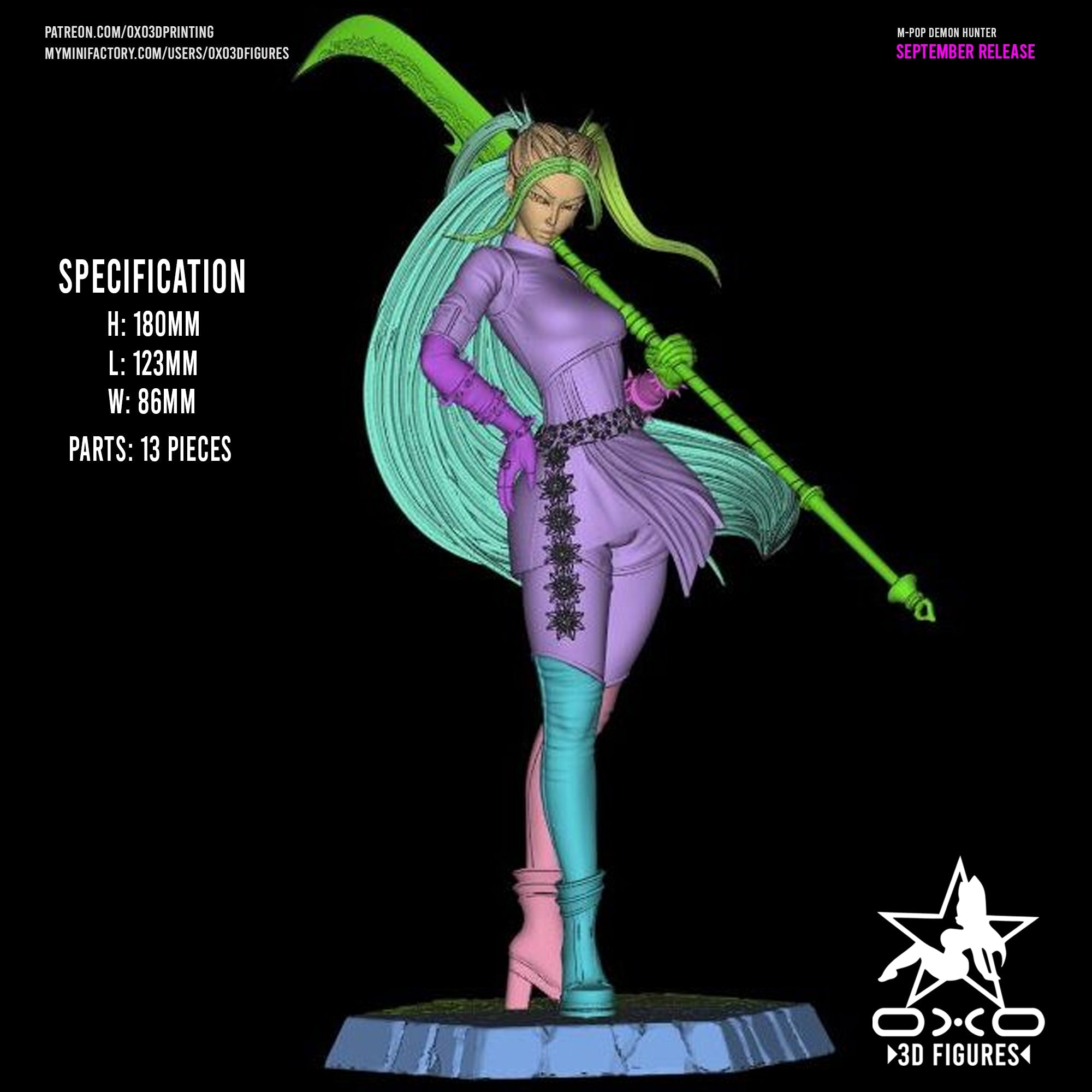 Mira - K-Pop Demon Hunters - 1:10 Scale